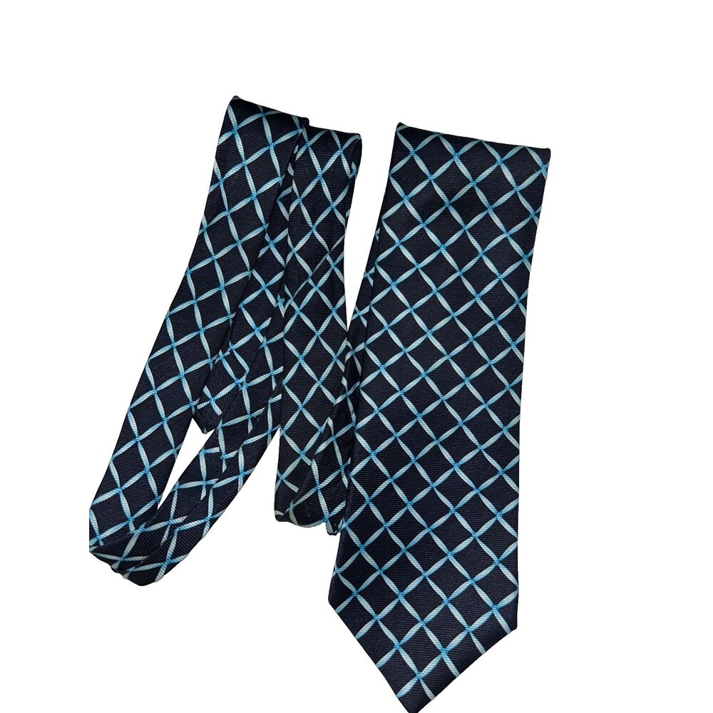 BVLGARI Men's Vintage Silk Tie Made in Italy